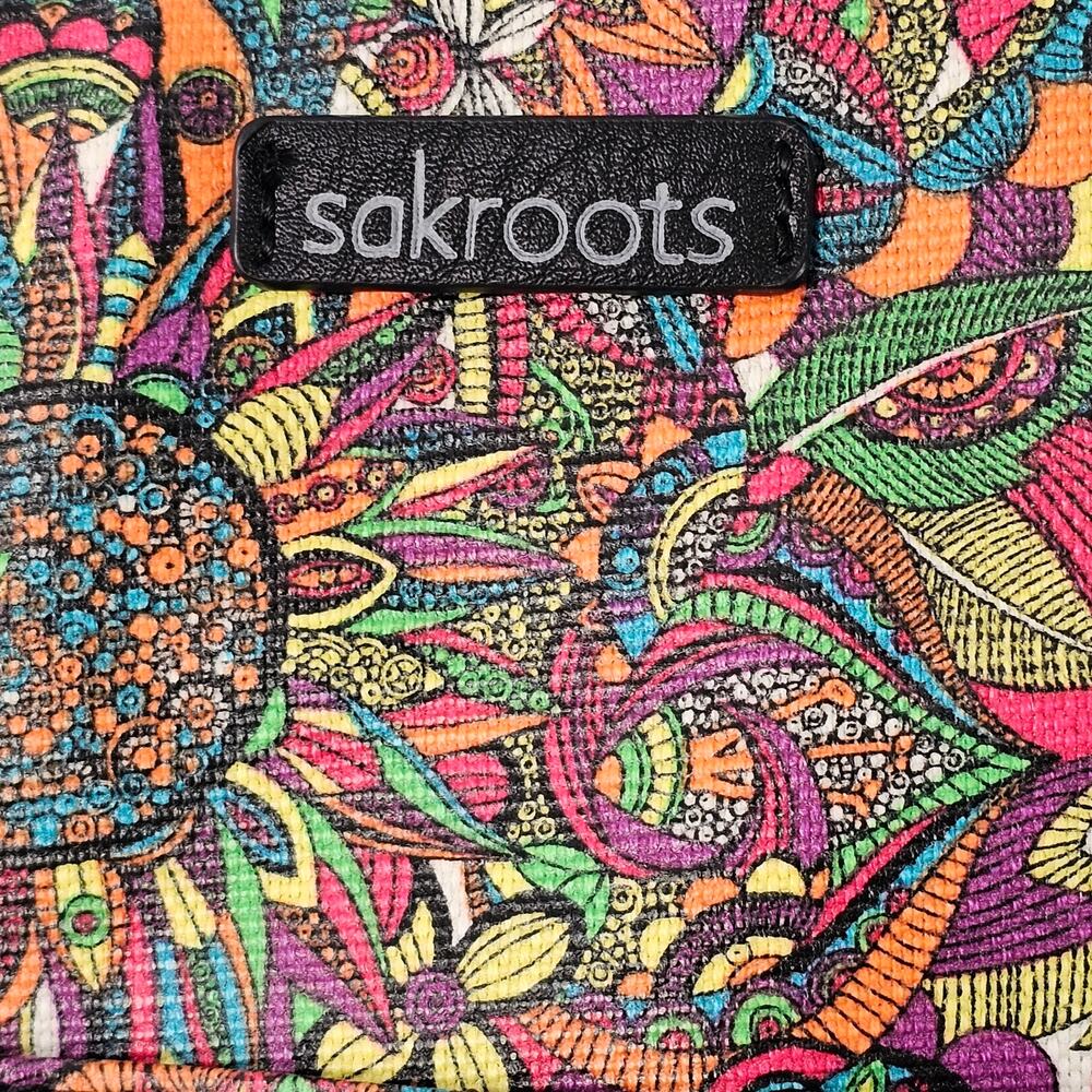 SakRoot handbag purse zip top bright boho hippie summer vacation travel - Picture 3 of 8